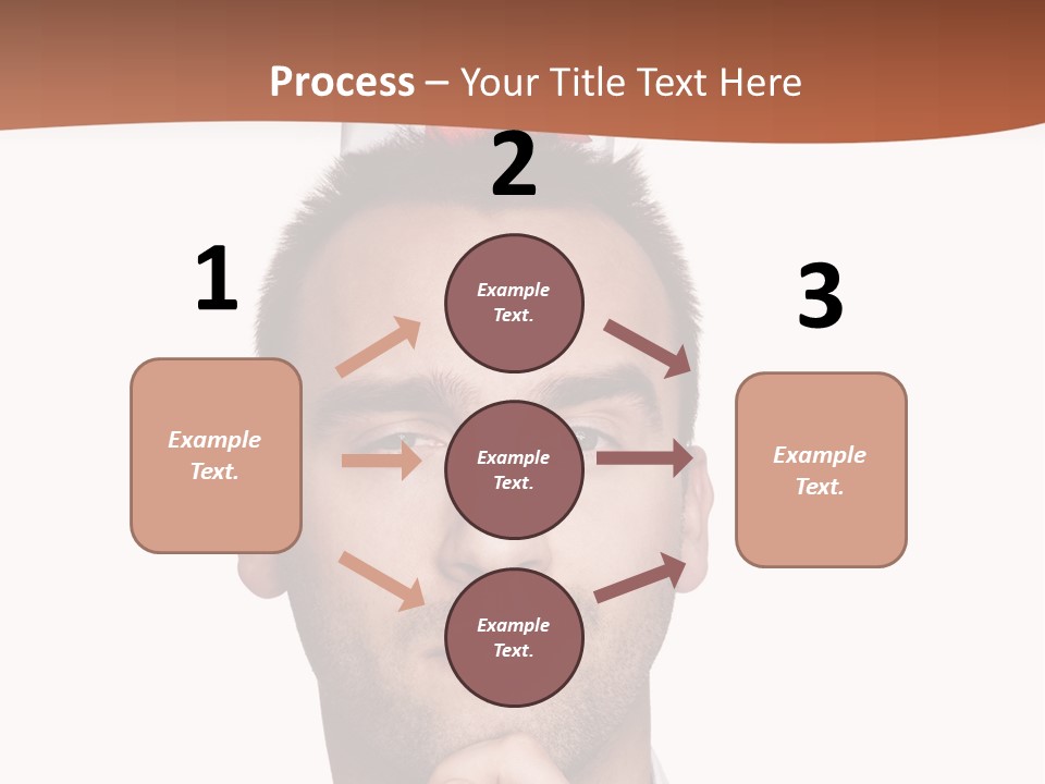 Give Shirt Red PowerPoint Template