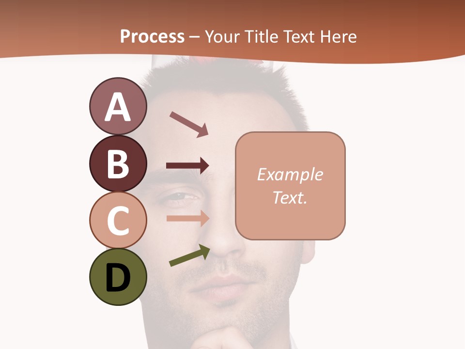 Give Shirt Red PowerPoint Template