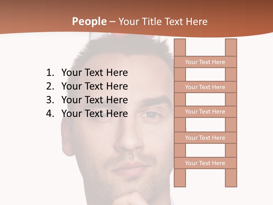 Give Shirt Red PowerPoint Template