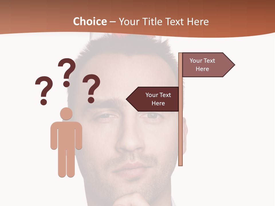 Give Shirt Red PowerPoint Template