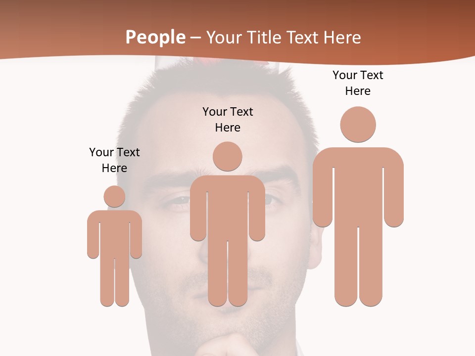 Give Shirt Red PowerPoint Template