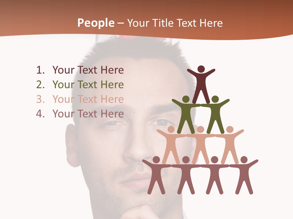 Give Shirt Red PowerPoint Template