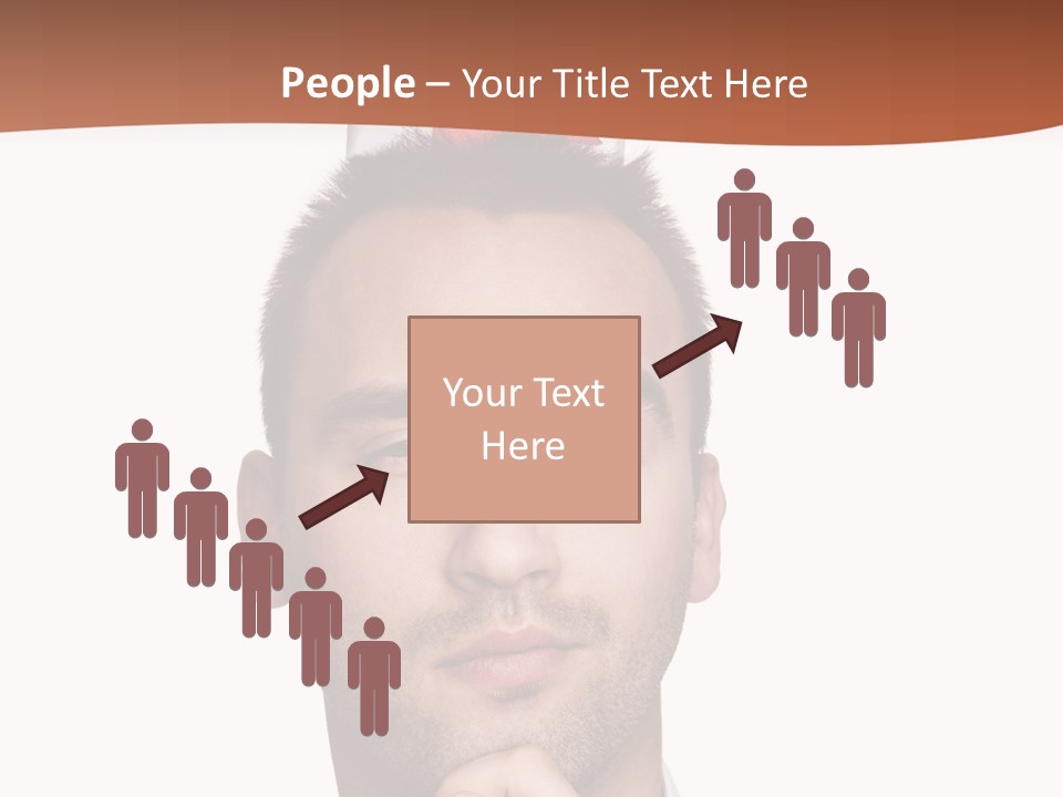 Give Shirt Red PowerPoint Template