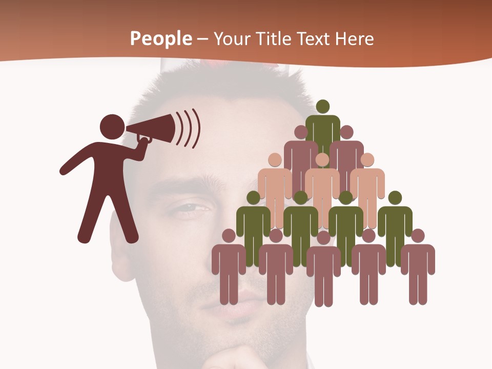 Give Shirt Red PowerPoint Template