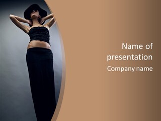 Cap Hat Beautiful PowerPoint Template