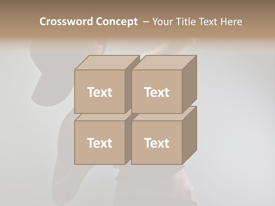 Caucasian Female Elegance PowerPoint Template