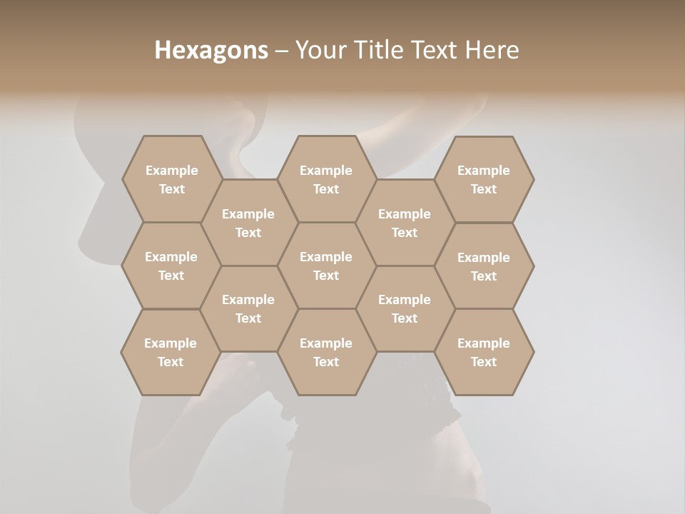 Caucasian Female Elegance PowerPoint Template