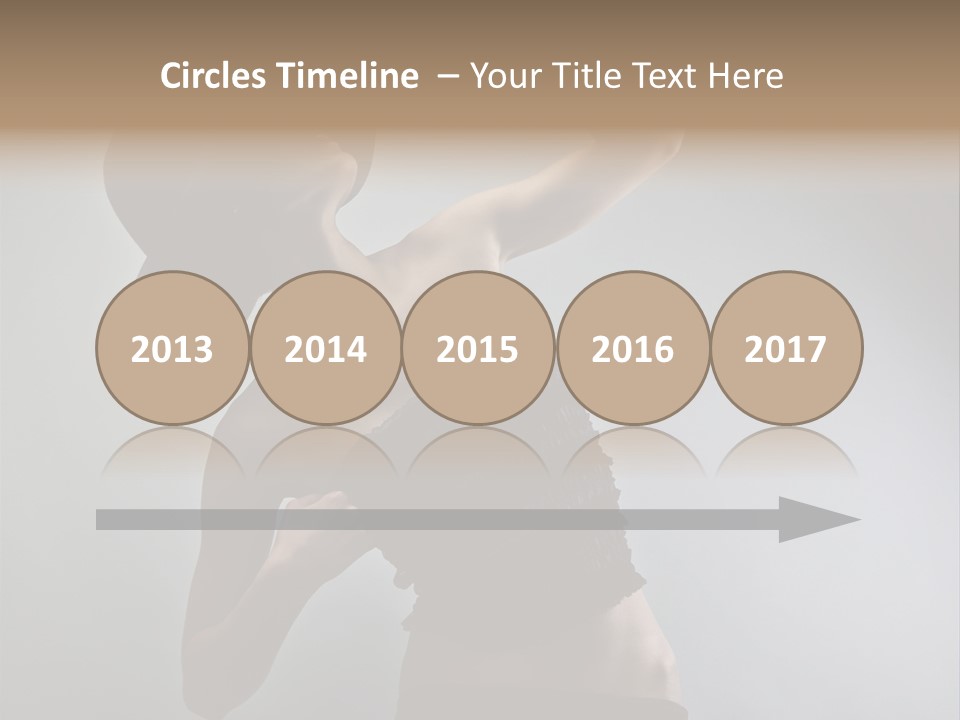 Caucasian Female Elegance PowerPoint Template