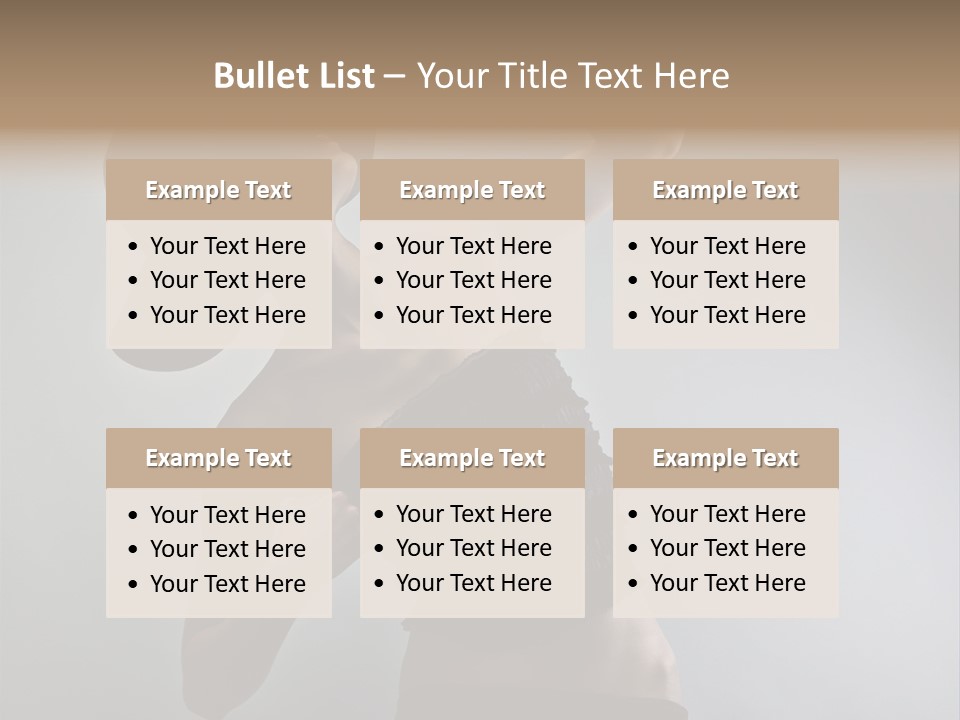 Caucasian Female Elegance PowerPoint Template