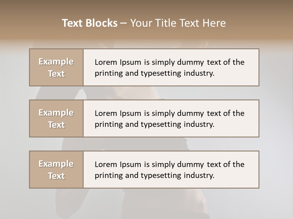 Caucasian Female Elegance PowerPoint Template