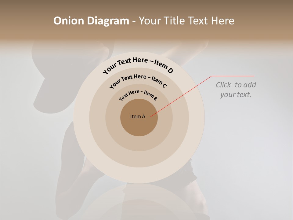 Caucasian Female Elegance PowerPoint Template