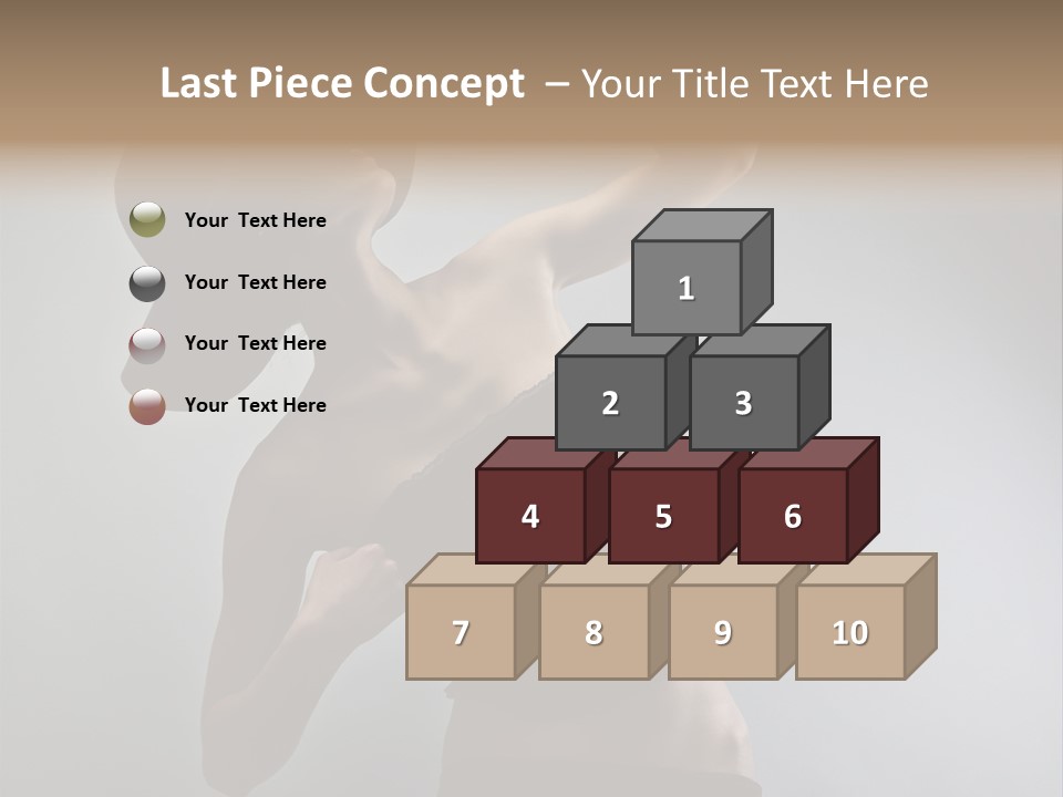 Caucasian Female Elegance PowerPoint Template