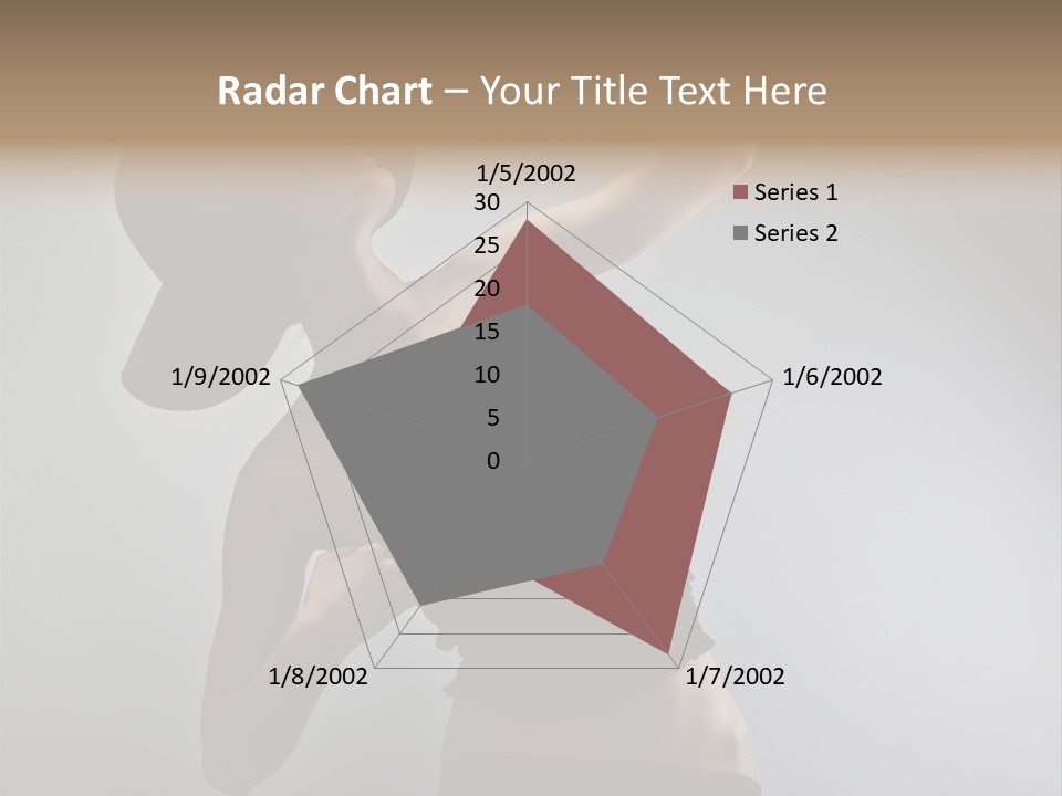 Caucasian Female Elegance PowerPoint Template