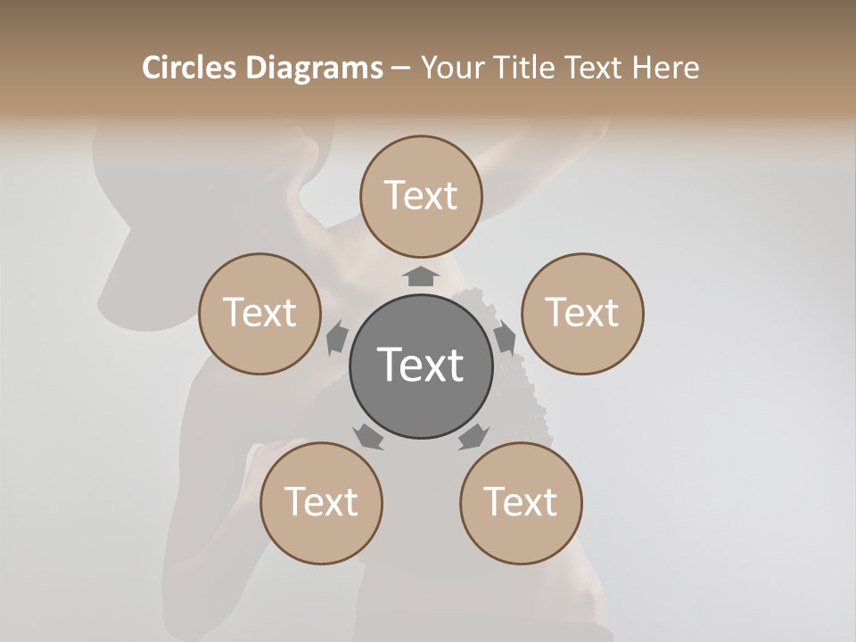 Caucasian Female Elegance PowerPoint Template