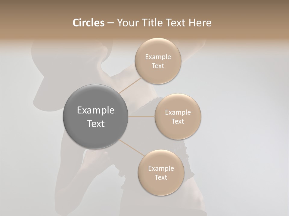 Caucasian Female Elegance PowerPoint Template