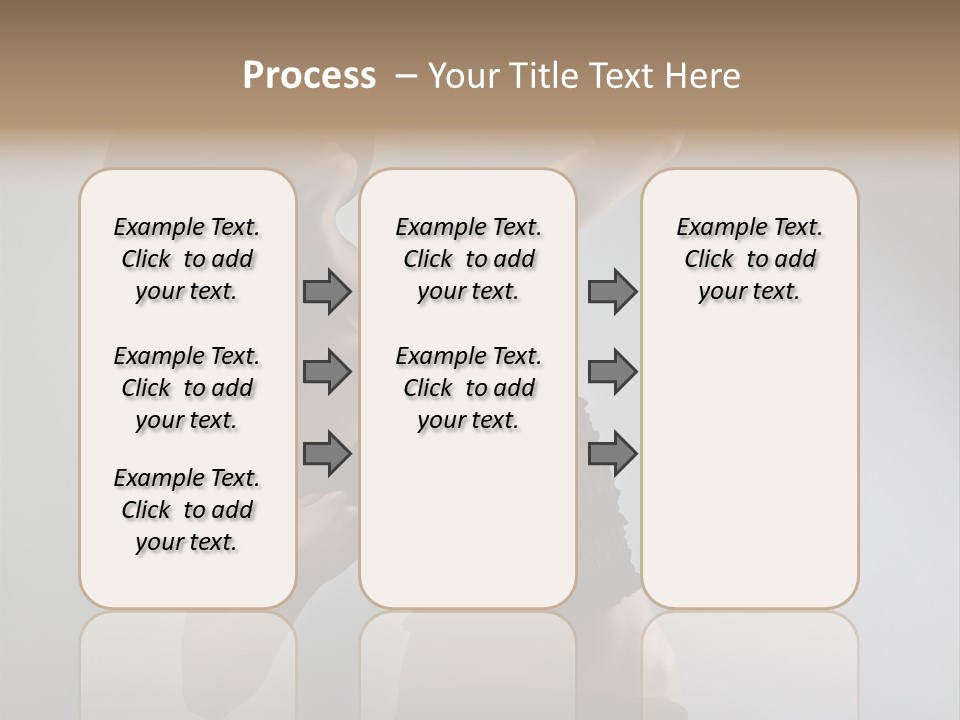 Caucasian Female Elegance PowerPoint Template
