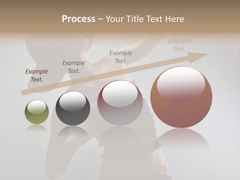 Caucasian Female Elegance PowerPoint Template