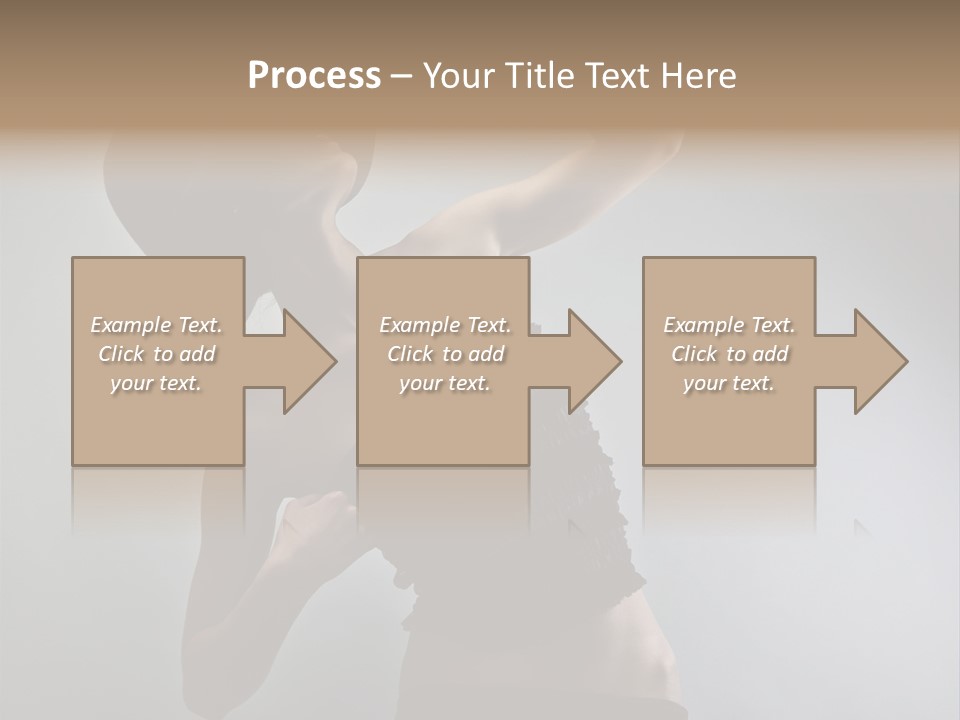 Caucasian Female Elegance PowerPoint Template