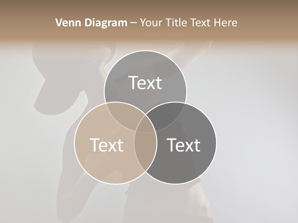 Caucasian Female Elegance PowerPoint Template