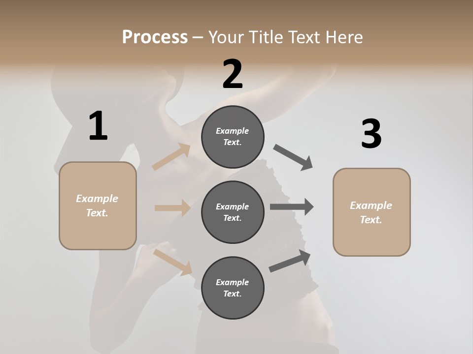 Caucasian Female Elegance PowerPoint Template