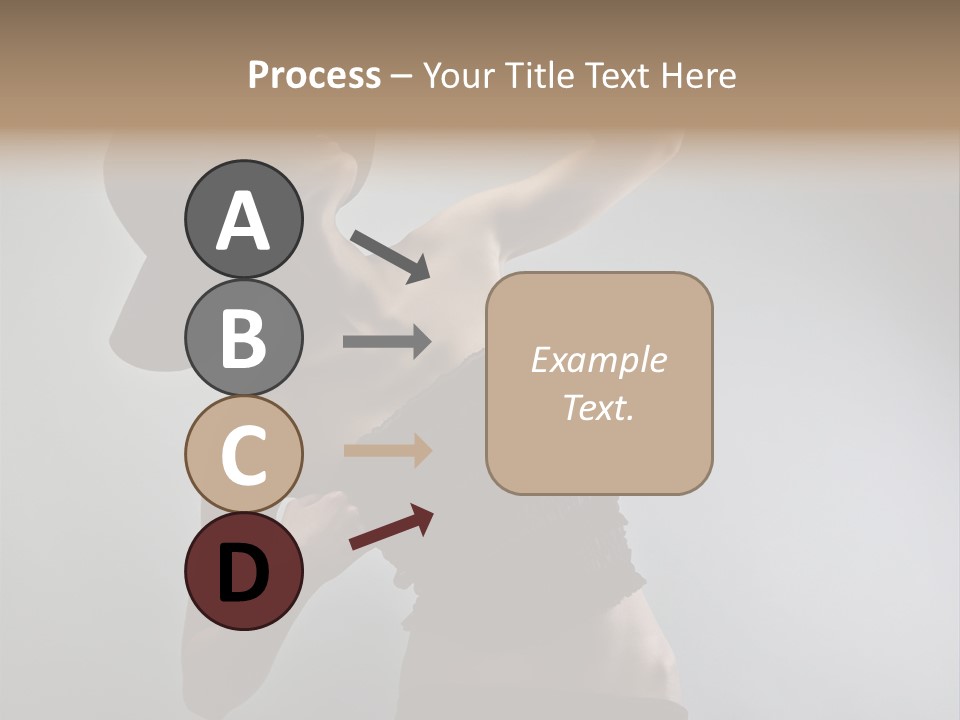 Caucasian Female Elegance PowerPoint Template