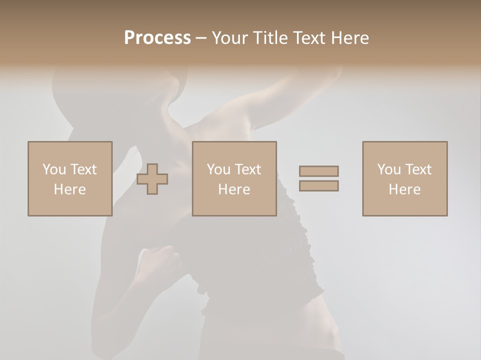 Caucasian Female Elegance PowerPoint Template