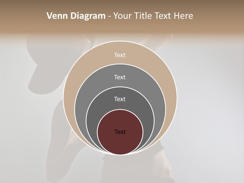 Caucasian Female Elegance PowerPoint Template