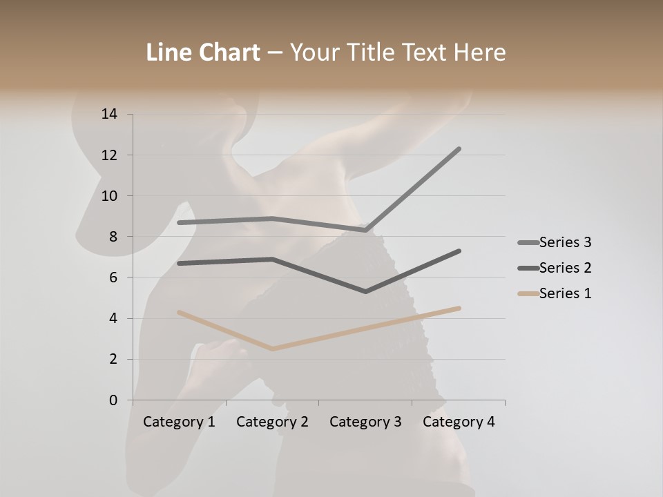 Caucasian Female Elegance PowerPoint Template