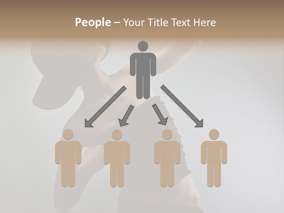 Caucasian Female Elegance PowerPoint Template