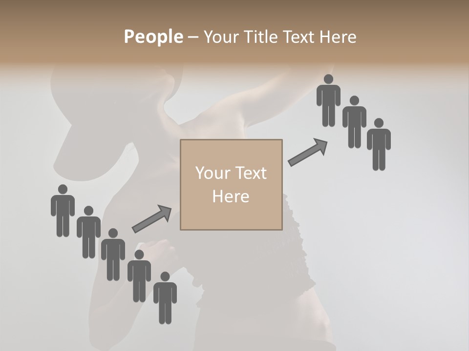 Caucasian Female Elegance PowerPoint Template