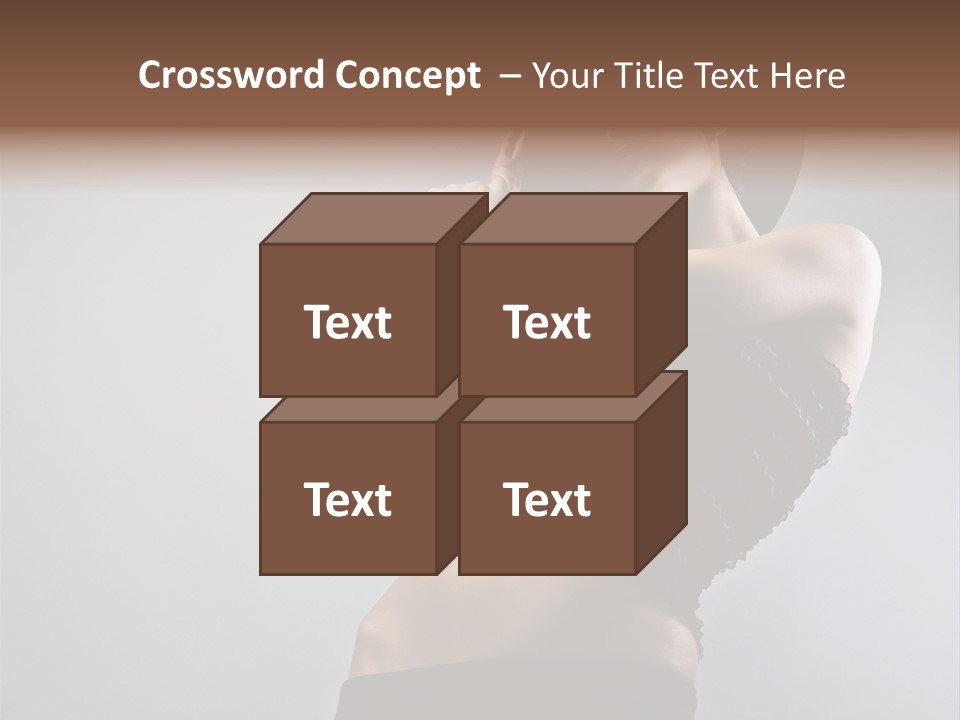 Cap Facial White PowerPoint Template