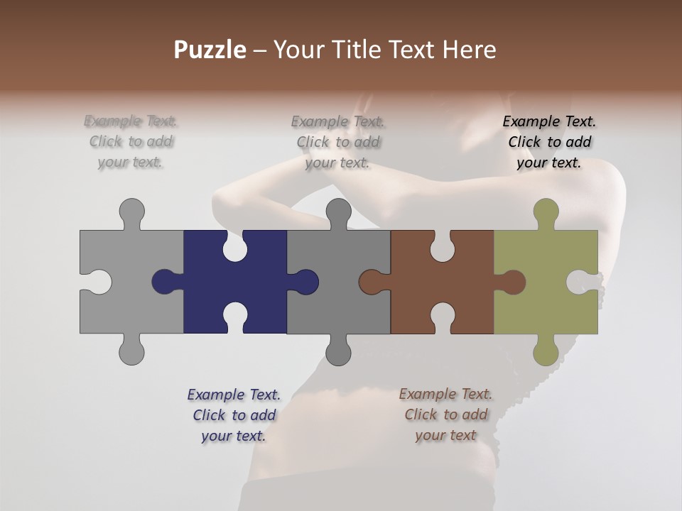 Cap Facial White PowerPoint Template