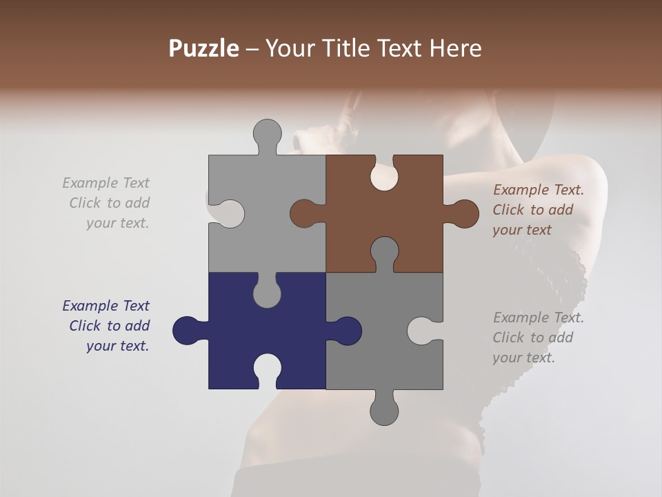 Cap Facial White PowerPoint Template