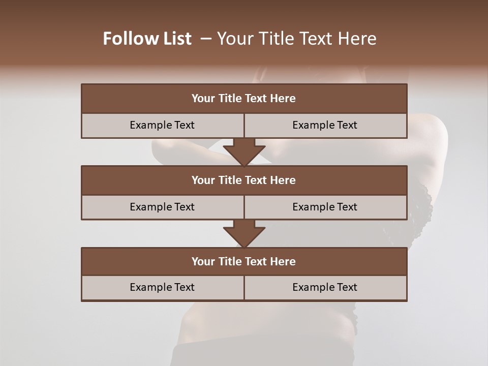 Cap Facial White PowerPoint Template