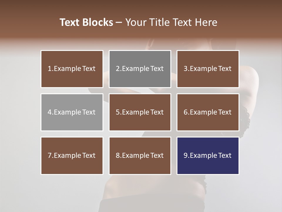 Cap Facial White PowerPoint Template