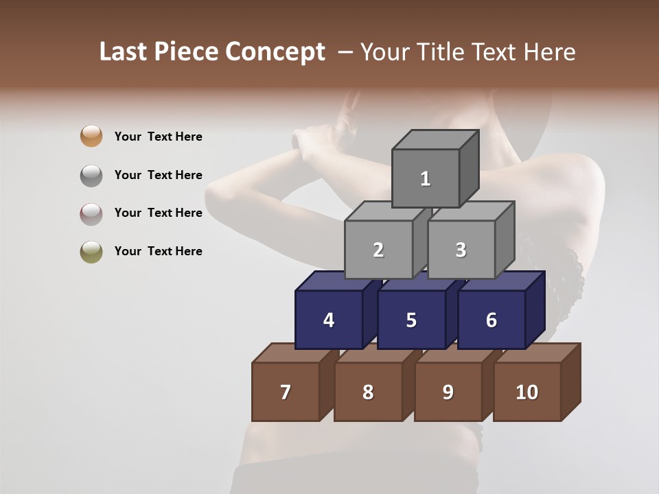 Cap Facial White PowerPoint Template