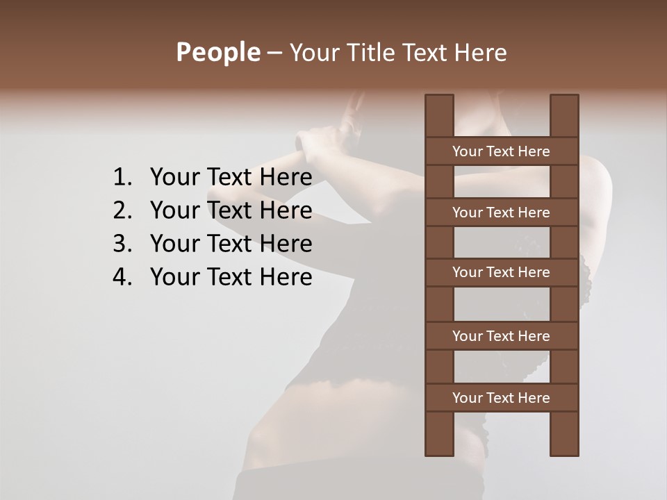 Cap Facial White PowerPoint Template
