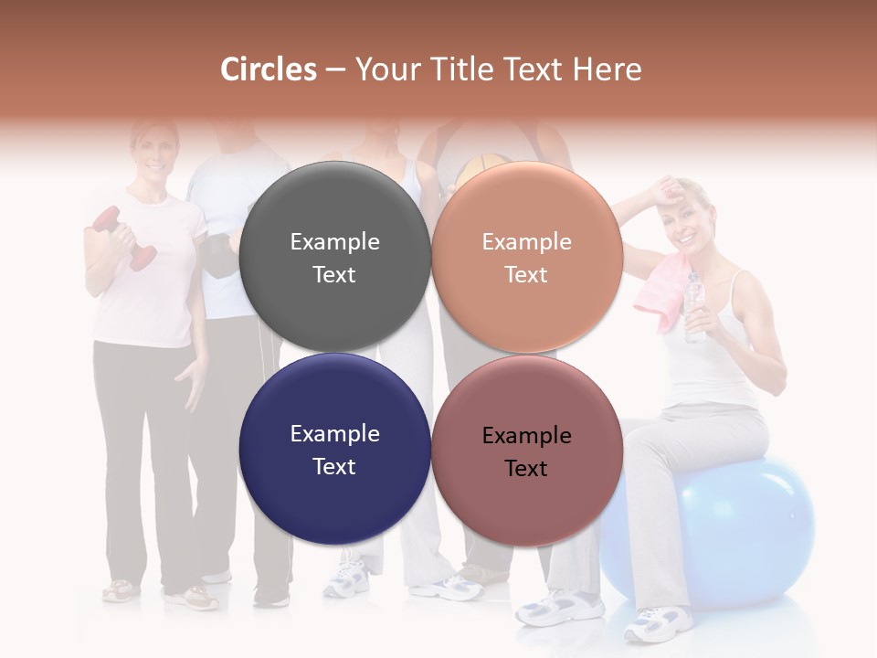 Sportive Shape Isolate PowerPoint Template