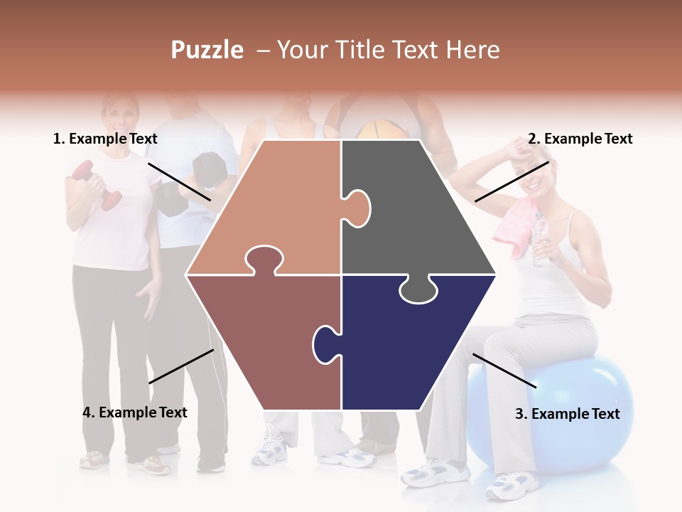 Sportive Shape Isolate PowerPoint Template