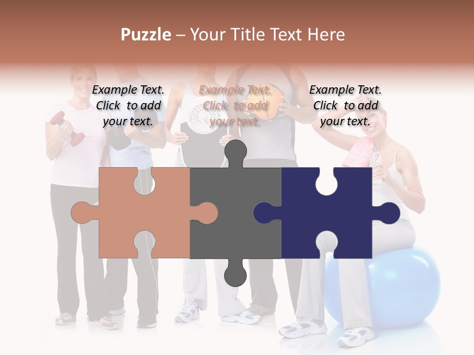 Sportive Shape Isolate PowerPoint Template