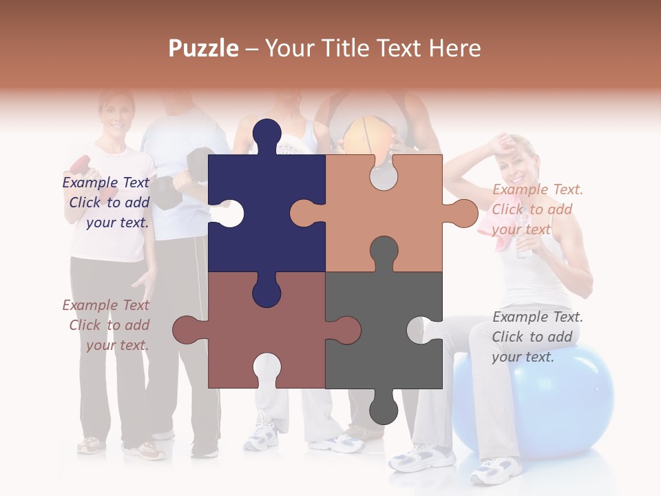 Sportive Shape Isolate PowerPoint Template