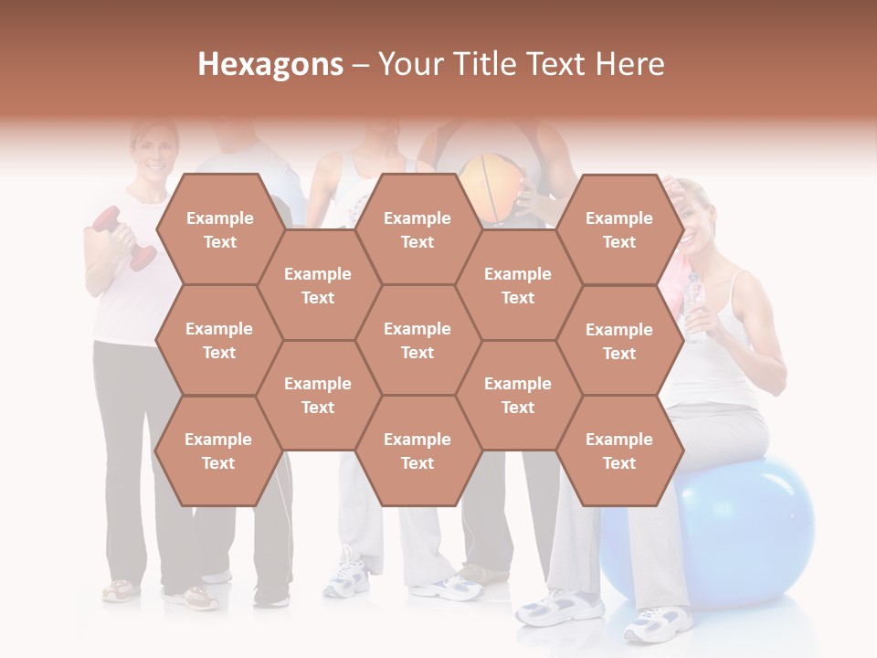 Sportive Shape Isolate PowerPoint Template