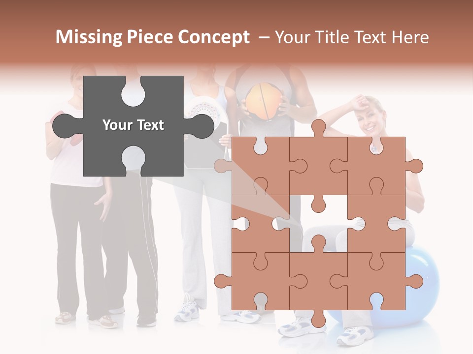 Sportive Shape Isolate PowerPoint Template