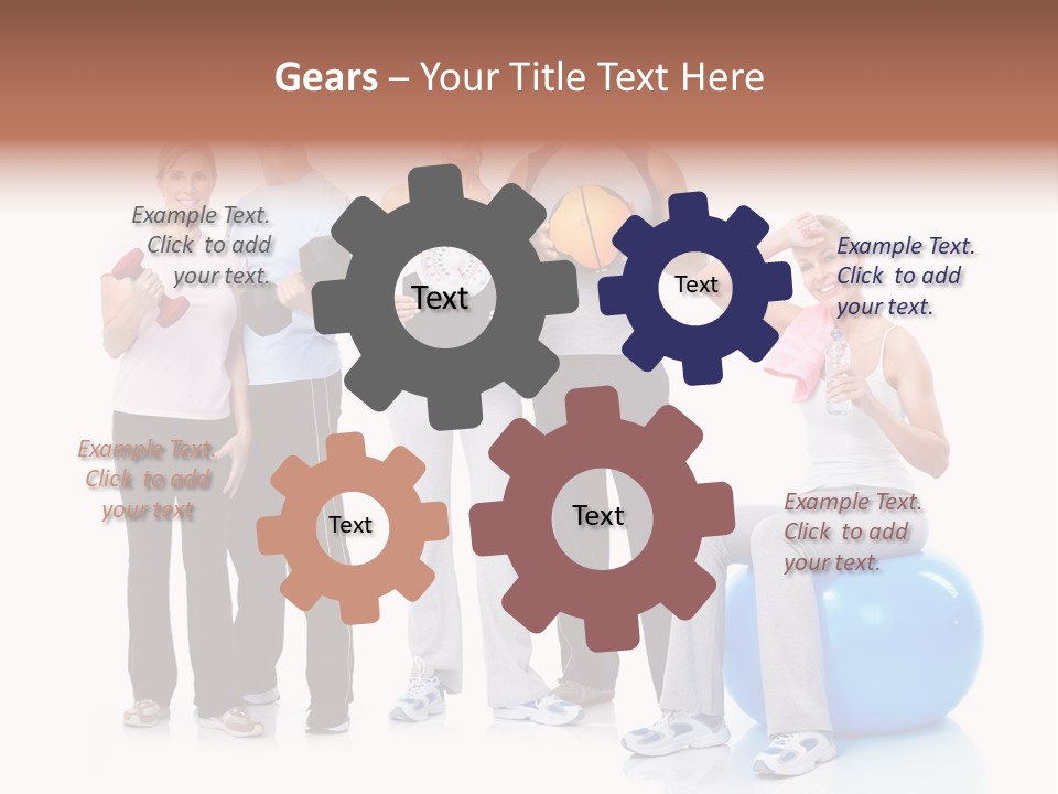 Sportive Shape Isolate PowerPoint Template