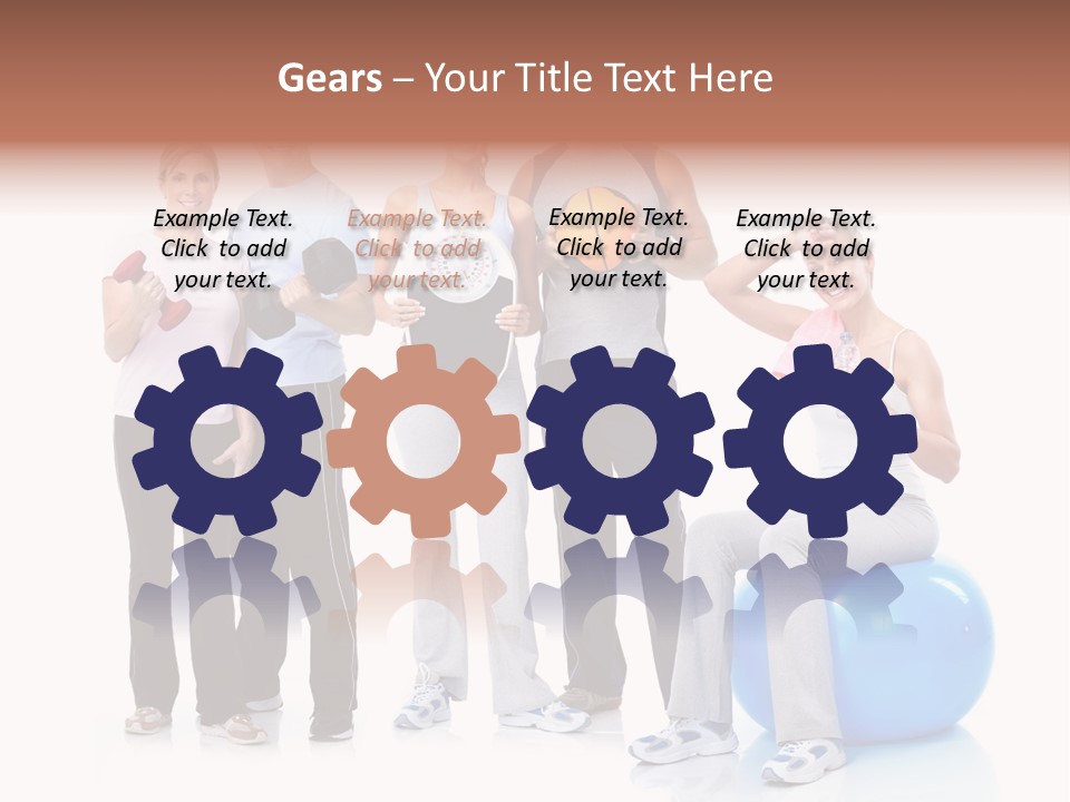 Sportive Shape Isolate PowerPoint Template