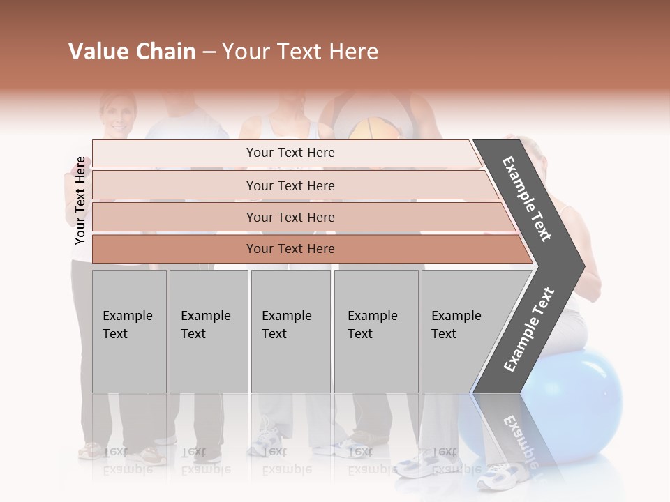 Sportive Shape Isolate PowerPoint Template