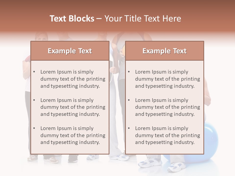 Sportive Shape Isolate PowerPoint Template