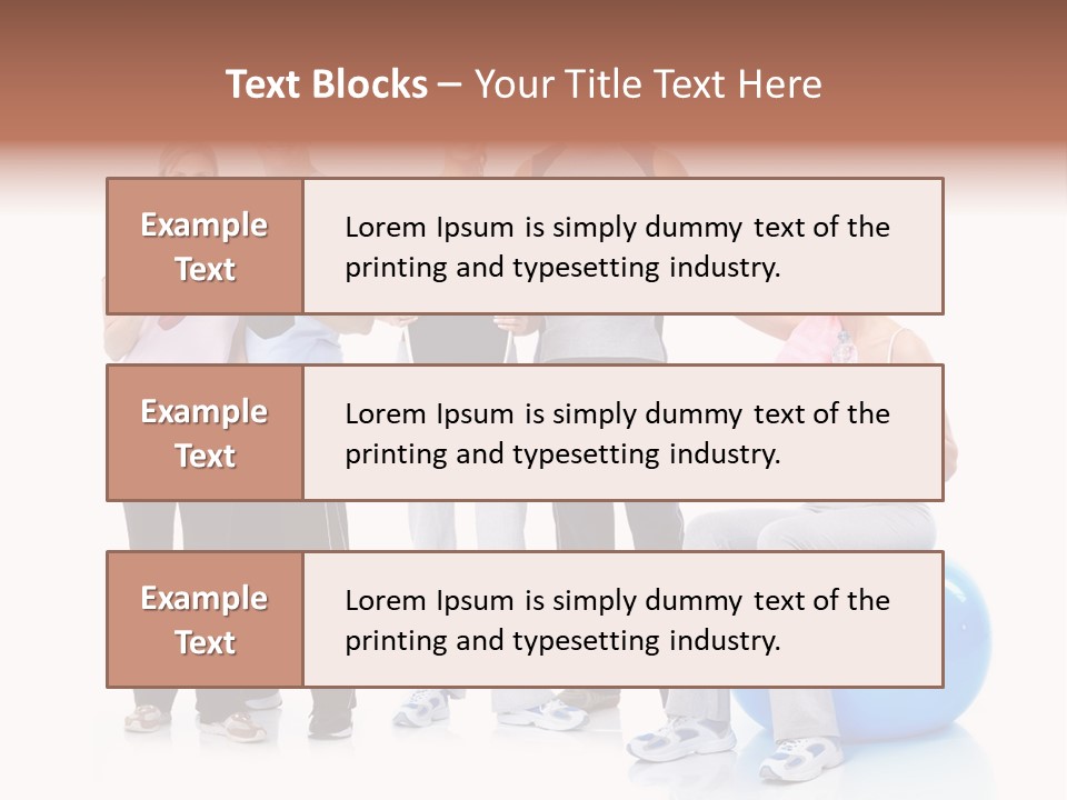 Sportive Shape Isolate PowerPoint Template