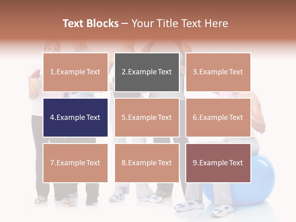 Sportive Shape Isolate PowerPoint Template