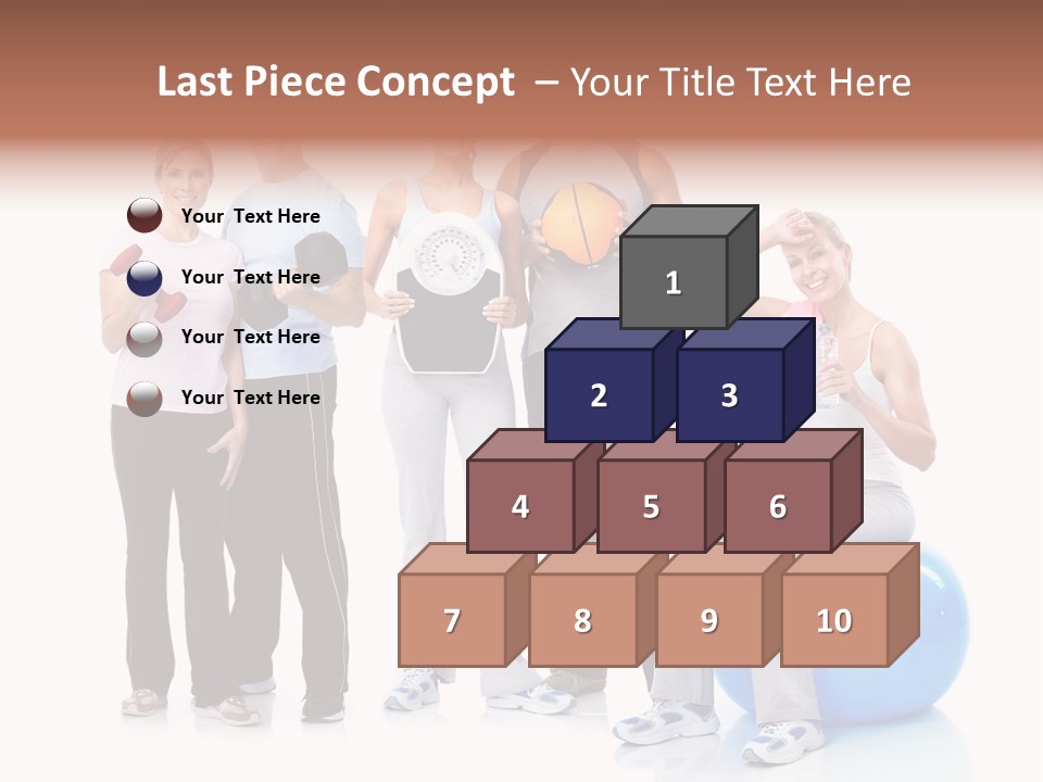 Sportive Shape Isolate PowerPoint Template